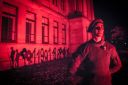 Kelvinside Academy lights up red in First World War tribute to former pupils